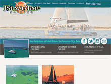 Tablet Screenshot of islandtimesailing.com